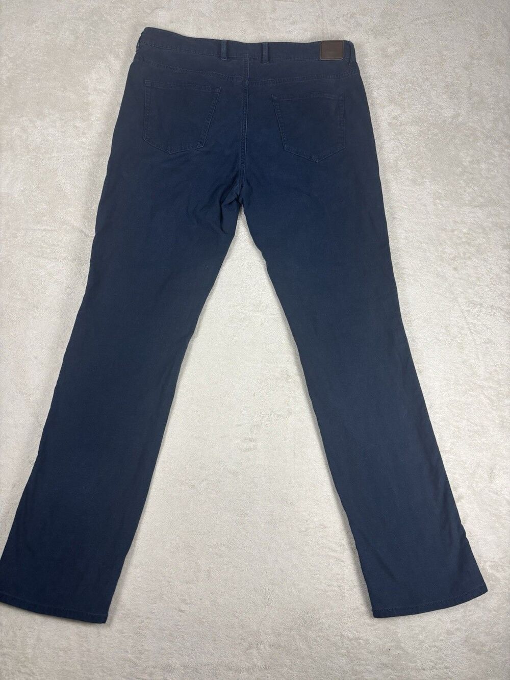 Peter Millar Pants Mens 36 X 33  Blue 5 Pocket Denim Chino Casual Cotton Blend